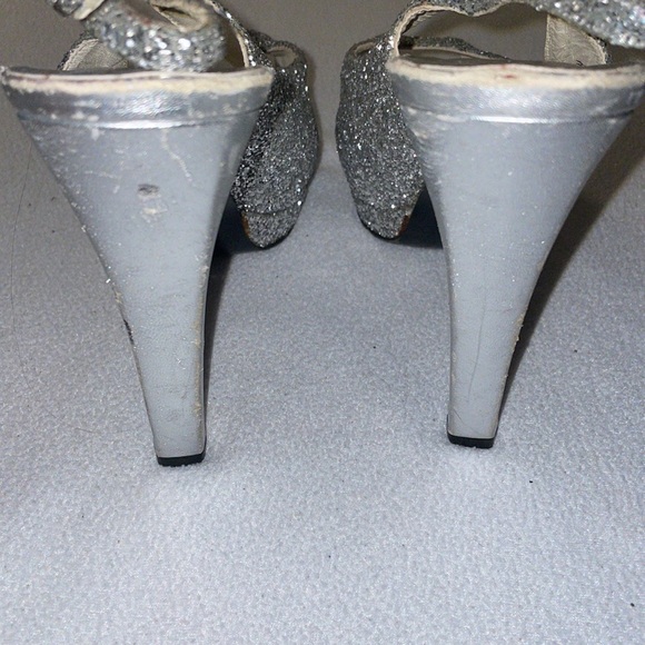 Stuart Weitzman Avalon Glitter High Heel Pumps Size 10 - Picture 5 of 8